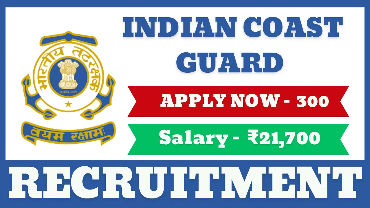 Indian Coast Guard Navik Recruitment 2025