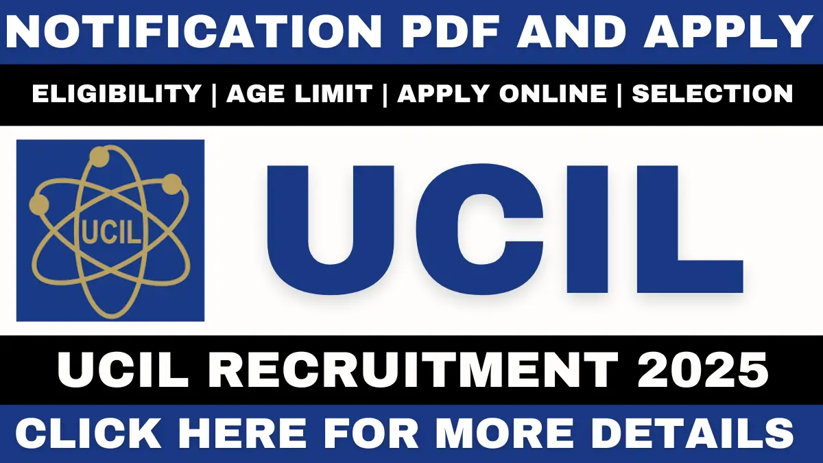 UCIL Mining Mate Recruitment 2025